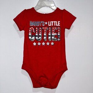 5 for $10 Infant Graphic onesie Size 0-3 months